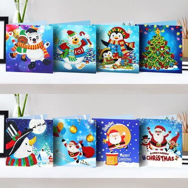 Kerstkaarten 8 Stuks
